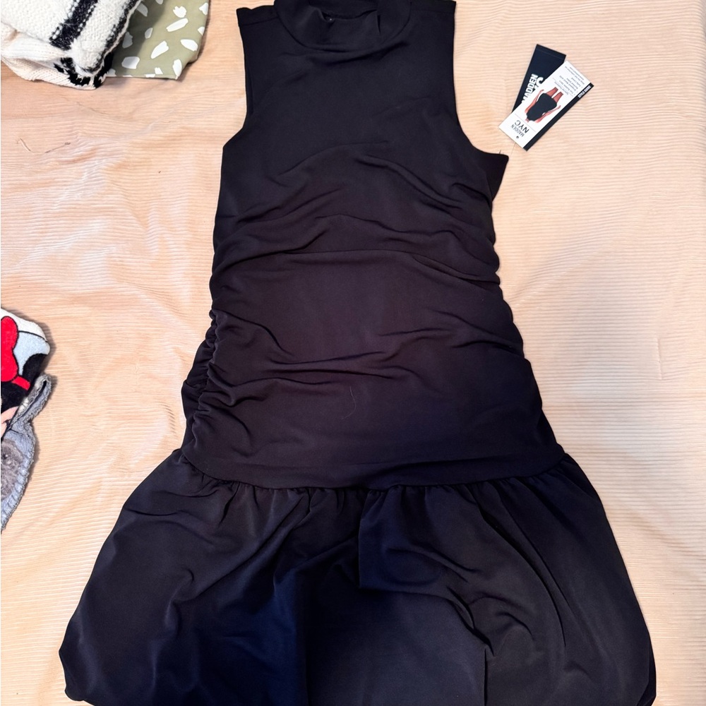 Elegant Black Mini Dress